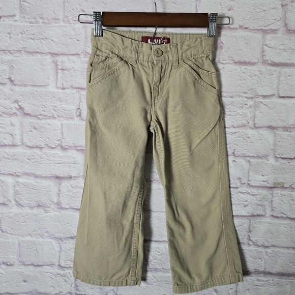 LEVI'S Boys 549 Khaki  Jeans Size 4 Regular - Picture 3 of 7